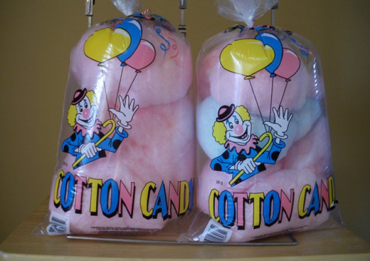 Fresh Pre-Made Bags of Cotton Candy