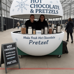 3BCD4EB9 33E9 40BC A21A 5AF7699DC25E 1758650645 Snowflake Cocoa & Pretzel Bar