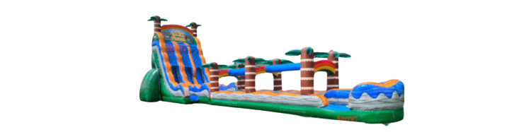 27FT Tiki Crush Waterslide with Slip and Slide 27FT Tiki Crush Waterslide with Slip and Slide