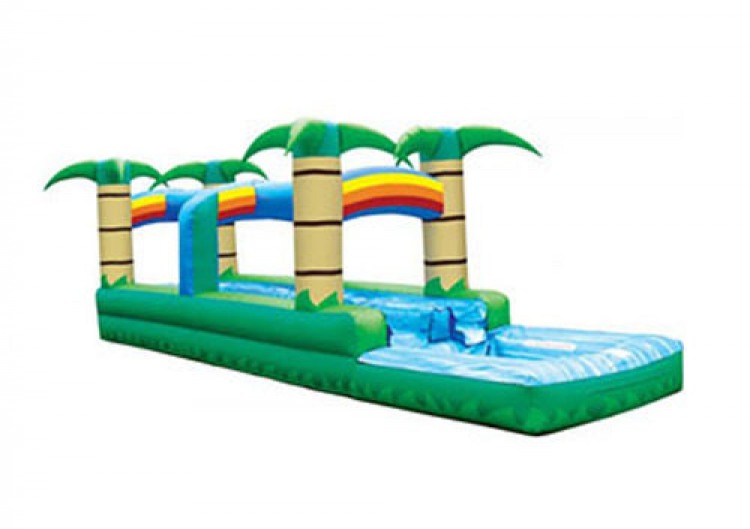 Dual Lane Tropical Slip N Slide Dual Lane Tropical Slip N Slide