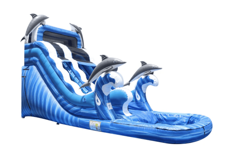 18 FT DOLPHIN WAVE WATERSLIDE 18 FT DOLPHIN WAVE WATERSLIDE