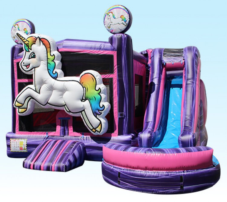 Unicorn Wet Slide Bounce Unicorn Wet Slide Bounce