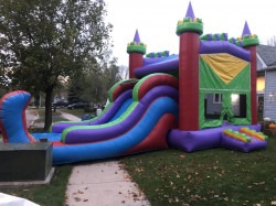 Moon Bounce with Slide Moon Bounce with Slide