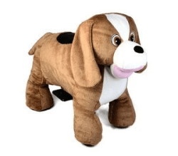 Ride on Animals mz5915 electric plush cars riding on mall token system battery ope 1 Ride on Animals